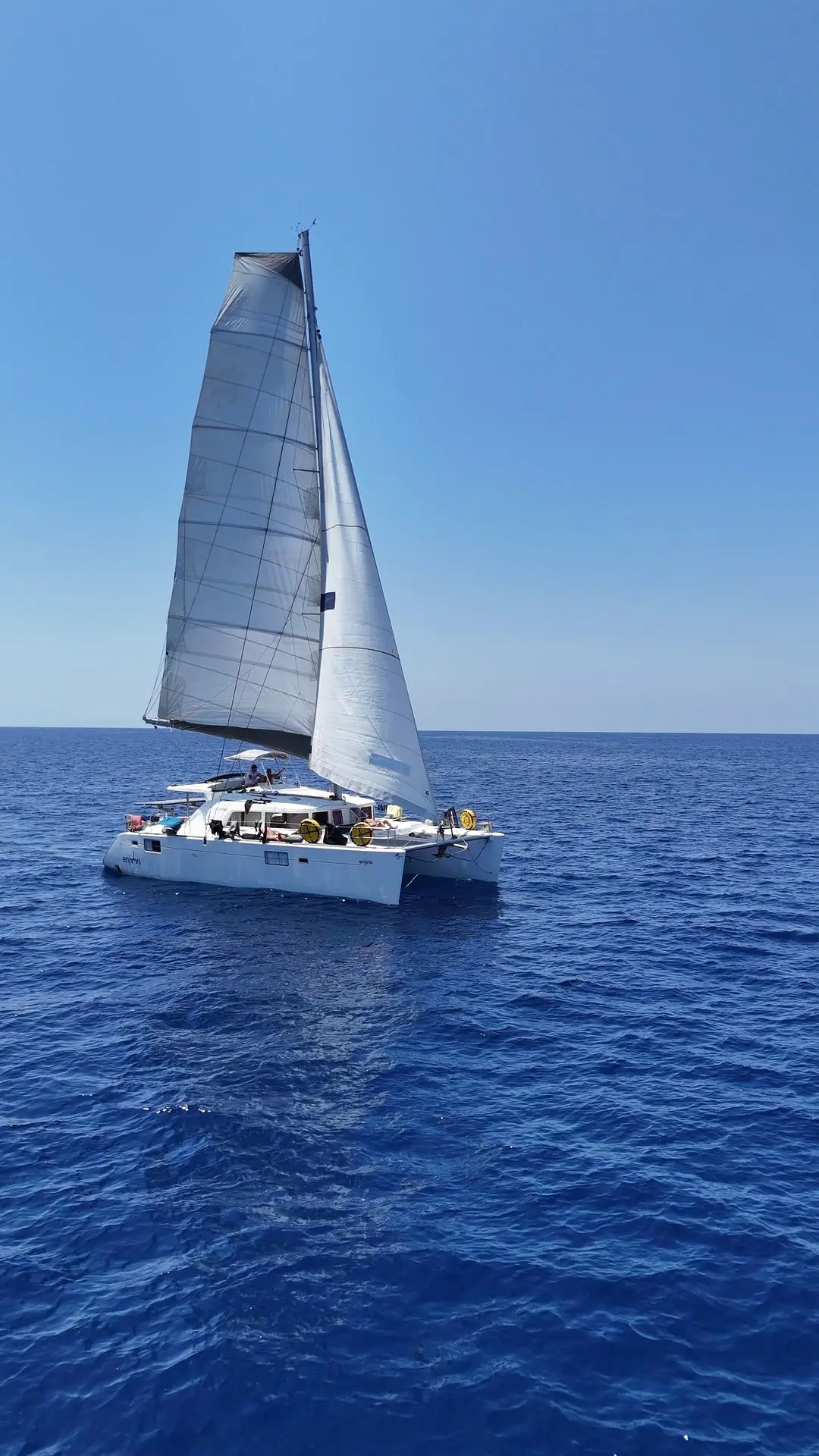 Elba25 Catamarano in navigazione